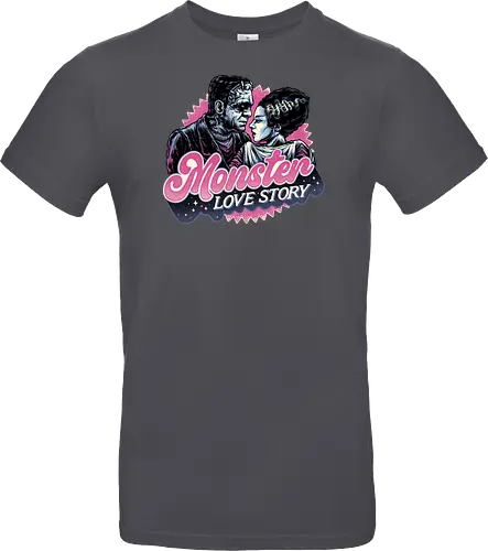 Monster Love Story - Horror, horror movies, classic horror, love, monsters, creature, Halloween - Standard T-Shirt