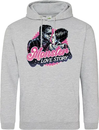 Monster Love Story - Horror, horror movies, classic horror, love, monsters, creature, Halloween - Standard Hoodie