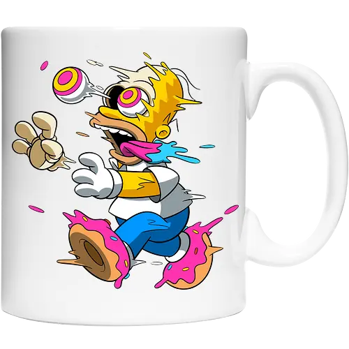 Papá Amarillo Freaky Donut Horror - Arte Cartoon Underground Springfield - Neon blaue Zunge Cartoon, alternative Donut Horror Kunst, dunkler Donut Springfield Cartoon, Geek Horror Donut Druck, Pop Art Donut Horror, gelber Vater Horror Donut, Cartoon Freaky Donuts, schmelzendes gelbes Skelett, rosa hypnotisches Auge Cartoon, Homer Simpson horror, Homer donut freaky, The Simpsons Treehouse of Horror, Homer zumbi skeleton, Donut Füße schmelzend, Underground Cartoon Horror Kunst, Neon Donut Cartoon Horror, gelber Vater Zombie, gelber Vater Horror Charakter, Skelett Donut Cartoon - Cup