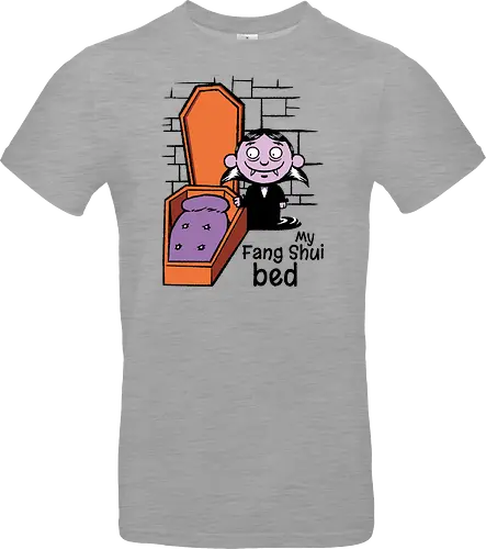 Fang Shui - Vampire, Dracula, Feng Shui, Bed - Standard T-Shirt