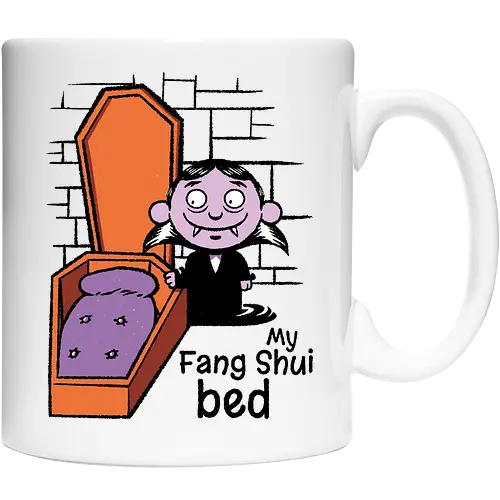 Fang Shui - Vampire, Dracula, Feng Shui, Bed - Cup