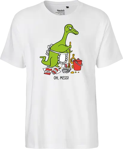 Oh Mess - Loch Ness, Creature, Crypto - Fairtrade T-Shirt