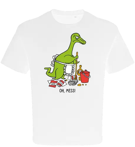 Oh Mess - Loch Ness, Creature, Crypto - Oversize T-Shirt