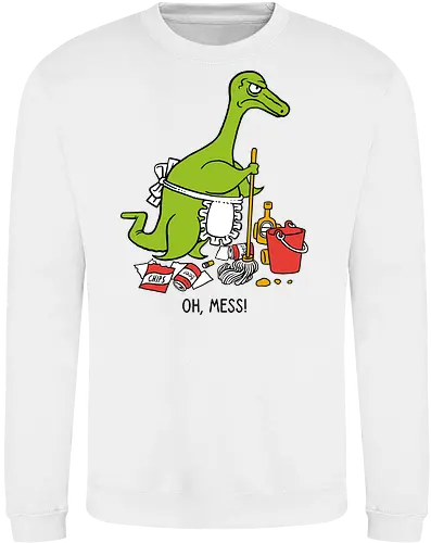 Oh Mess - Loch Ness, Creature, Crypto - Sweatshirt
