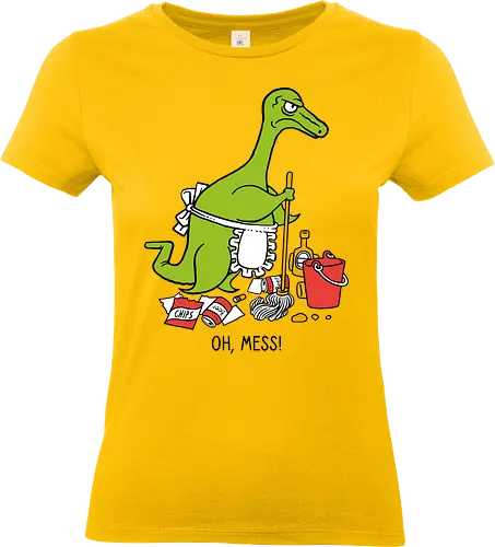 Oh Mess - Loch Ness, Creature, Crypto - Standard T-Shirt (Women)