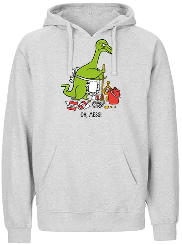 Oh Mess - Loch Ness, Creature, Crypto - Fairtrade Hoodie