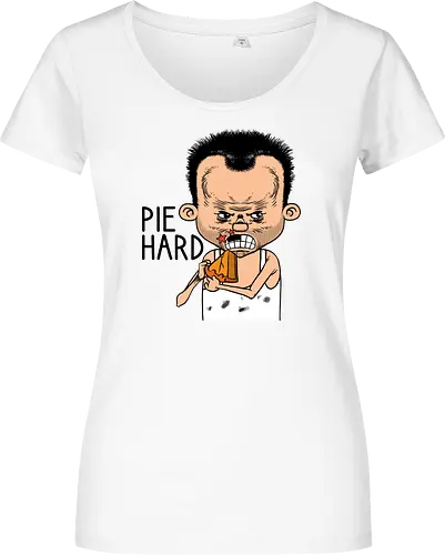 Pie hard - Die hard, Pie, Bruce Willis, Movie - Women T-Shirt