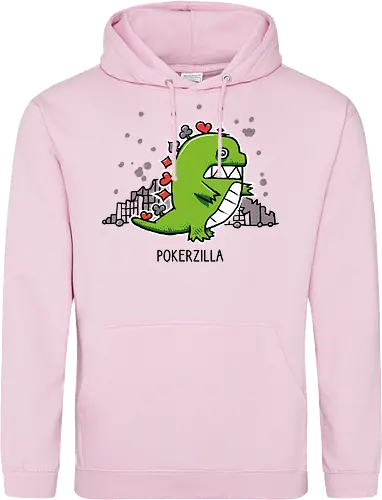 Pokerzilla - Kaiju, Poker - Standard Hoodie