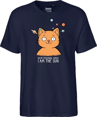 Pursonal space - Personal space, Cat, Cats, Space - Fairtrade T-Shirt
