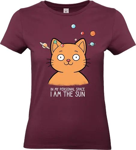Pursonal space - Personal space, Cat, Cats, Space - Standard T-Shirt (Women)