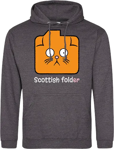 Scottish Folder - Cat, Cats, Folder, Scottish Fold - Standard Hoodie