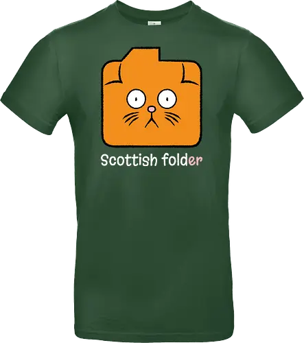Scottish Folder - Cat, Cats, Folder, Scottish Fold - Standard T-Shirt
