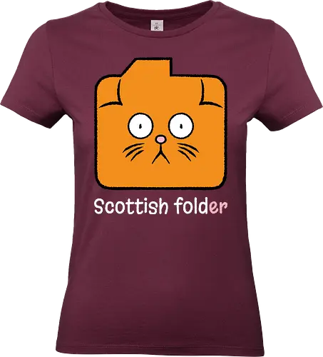 Scottish Folder - Cat, Cats, Folder, Scottish Fold - Standard T-Shirt (Women)