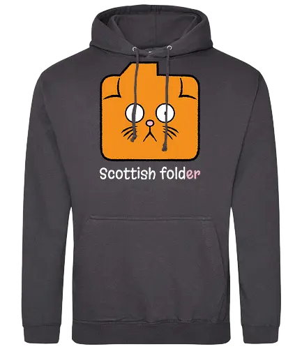 Scottish Folder - Cat, Cats, Folder, Scottish Fold - Standard Hoodie