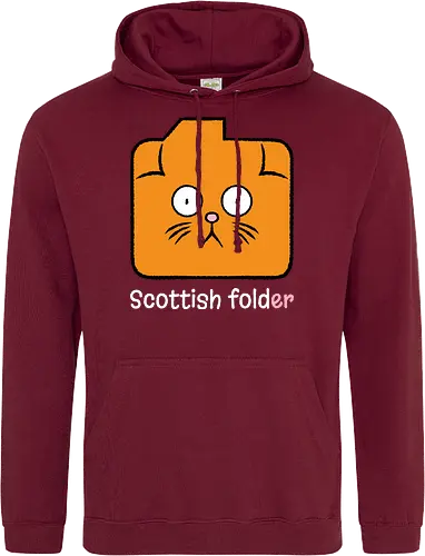 Scottish Folder - Cat, Cats, Folder, Scottish Fold - Standard Hoodie