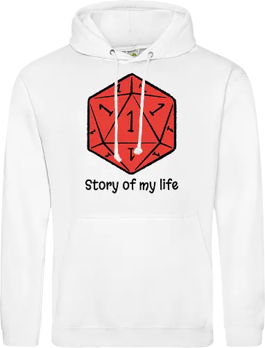 Story of my life - Dice, Self-irony, Board games - Standard Hoodie