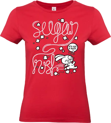 Sugar rush - Sugar rush, Sweets, Rabbit, Rabbit, Sugar - Standard T-Shirt (Women)