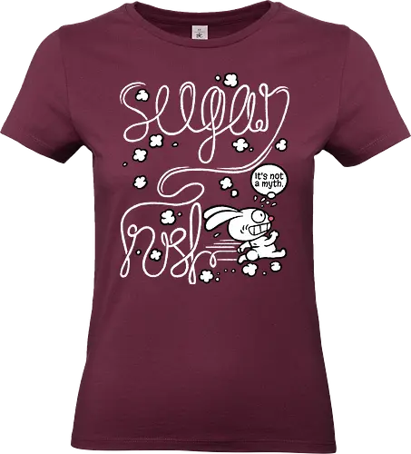 Sugar rush - Sugar rush, Sweets, Rabbit, Rabbit, Sugar - Standard T-Shirt (Women)