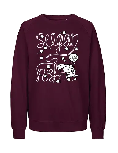 Sugar rush - Sugar rush, Sweets, Rabbit, Rabbit, Sugar - Fairtrade Sweatshirt