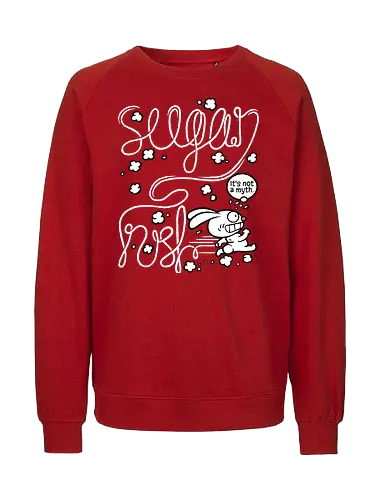 Sugar rush - Sugar rush, Sweets, Rabbit, Rabbit, Sugar - Fairtrade Sweatshirt