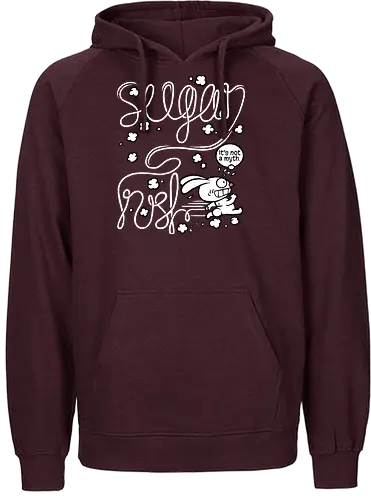 Sugar rush - Sugar rush, Sweets, Rabbit, Rabbit, Sugar - Fairtrade Hoodie