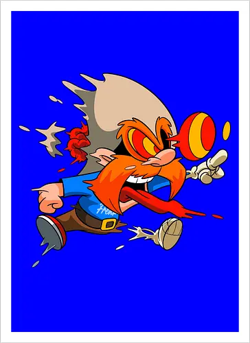 Freaky Oranger Cowboy Horror - Wütender Looney Underground Cartoon Kunst - oranger Cowboy Horror, wütender Cartoon Freaky, oranger Cowboy Skelett, Gehirn springt aus Hut, Underground Cowboy Horror Kunst, Yosemite Sam, horror, schmelzender Zombie Cowboy, Cowboy Horror Geek Druck, oranger Schnurrbart Cartoon Horror, blutende Zunge Cartoon, alternative Cowboy Kunst, Western Cartoon Horror, urbaner Cowboy Geek Druck, Pop Art Cowboy Horror, Cowboy Charakter Horror, dunkler Western Cartoon - Artprint