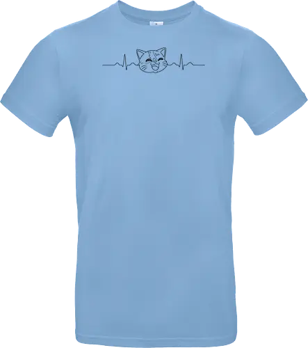 EKG Smilow - Smilow, Twitch, Streamer, Katze, Chaos, Liebe, Herz - Standard T-Shirt