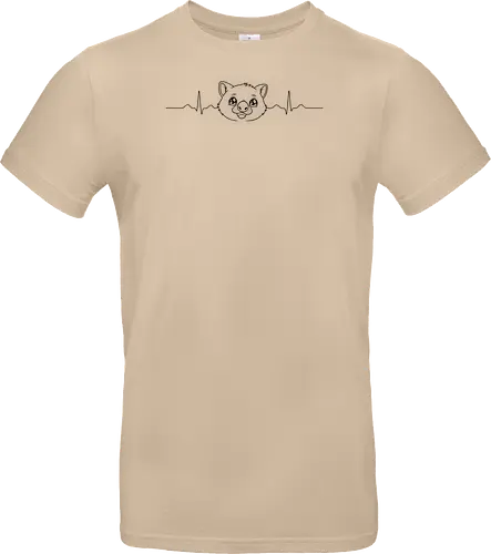 EKG Wolims - Smilow, Twitch, Streamer, Katze, Chaos, Liebe, Herz - Standard T-Shirt