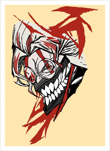 Okarun- Dandadan fanart - Artprint