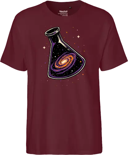 Galaxy Science Flask - Galaxy, Space, Astronaut, Astronomer, Astrophysicist, Astronomy, Science, Science Is Magic, Black Hole, Solar System, Stem, Solar, Steam, Research, Physicist, Physics, Technology, Engineer, Engineering, Studying, Study, Scientist, Science, Scientific, Scientists - Fairtrade T-Shirt