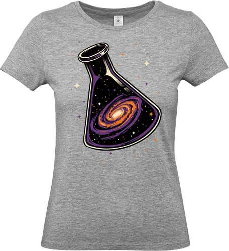 Galaxy Science Flask - Galaxy, Space, Astronaut, Astronomer, Astrophysicist, Astronomy, Science, Science Is Magic, Black Hole, Solar System, Stem, Solar, Steam, Research, Physicist, Physics, Technology, Engineer, Engineering, Studying, Study, Scientist, Science, Scientific, Scientists - Standard T-Shirt (Women)