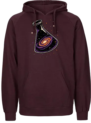 Galaxy Science Flask - Galaxy, Space, Astronaut, Astronomer, Astrophysicist, Astronomy, Science, Science Is Magic, Black Hole, Solar System, Stem, Solar, Steam, Research, Physicist, Physics, Technology, Engineer, Engineering, Studying, Study, Scientist, Science, Scientific, Scientists - Fairtrade Hoodie
