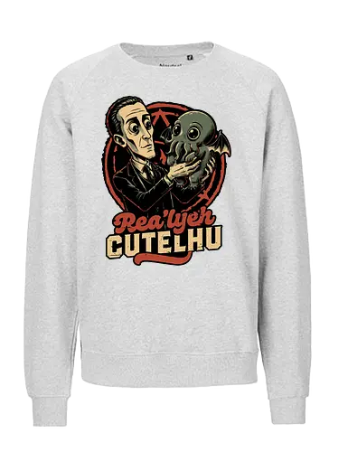 Lovecraft Baby Cthulhu - Dark Fantasy, Dark, Fantasy, Adventure, Ritual, Dark Ritual, Fun, Funny, Cool, Cute, Awesome, Adorable, Baby, Cat, Cosmic, Cosmic Horror, Horror, Classic Horror, Book, Books, Cute Animals, Cute Creepy, Cute Animal, Creepy, Spooky, Spooky Season, Scary, Scary Cute, Scary Art, Scary Monster, Cute Pets, Hp Lovecraft, Lovecraftian, Lovecraft, H.p. Lovecraft, H P Lovecraft, Cthulhu, Call Of Cthulhu, Cthulhu Mythos, Rlyeh, Little - Fairtrade Sweatshirt