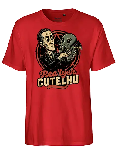 Lovecraft Baby Cthulhu - Dark Fantasy, Dark, Fantasy, Adventure, Ritual, Dark Ritual, Fun, Funny, Cool, Cute, Awesome, Adorable, Baby, Cat, Cosmic, Cosmic Horror, Horror, Classic Horror, Book, Books, Cute Animals, Cute Creepy, Cute Animal, Creepy, Spooky, Spooky Season, Scary, Scary Cute, Scary Art, Scary Monster, Cute Pets, Hp Lovecraft, Lovecraftian, Lovecraft, H.p. Lovecraft, H P Lovecraft, Cthulhu, Call Of Cthulhu, Cthulhu Mythos, Rlyeh, Little - Fairtrade T-Shirt