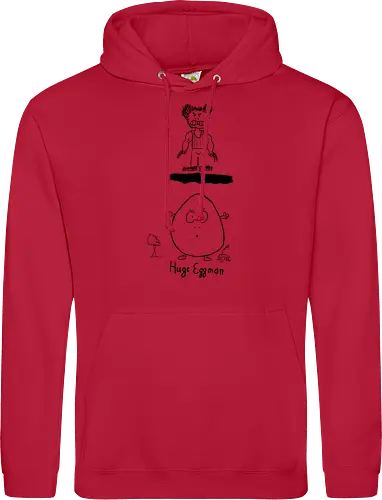 Huge Eggman - albern, Film, Superhero - Standard Hoodie