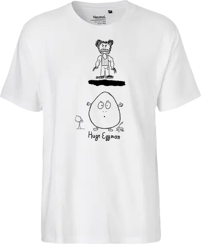 Huge Eggman - albern, Film, Superhero - Fairtrade T-Shirt