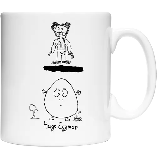 Huge Eggman - albern, Film, Superhero - Cup