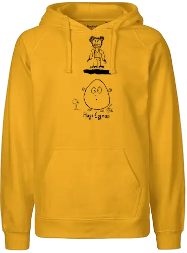 Huge Eggman - albern, Film, Superhero - Fairtrade Hoodie