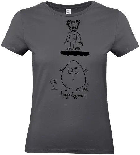Huge Eggman - albern, Film, Superhero - Standard T-Shirt (Women)