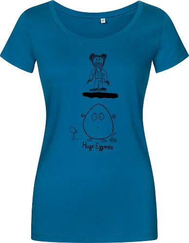 Huge Eggman - albern, Film, Superhero - Women T-Shirt