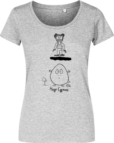 Huge Eggman - albern, Film, Superhero - Women T-Shirt