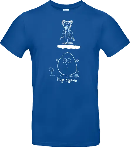 Huge Eggman, helle Version - albern, Film, Superhero - Standard T-Shirt