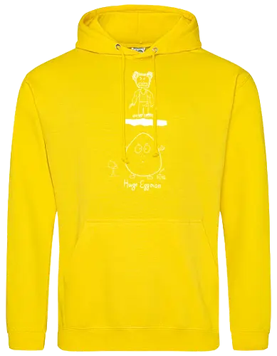 Huge Eggman, helle Version - albern, Film, Superhero - Standard Hoodie