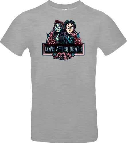 Love after Death - Love, Horror, Halloween, Lovers, death, animation, family, fantasy, movie - Standard T-Shirt