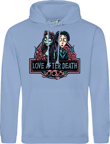 Love after Death - Love, Horror, Halloween, Lovers, death, animation, family, fantasy, movie - Standard Hoodie