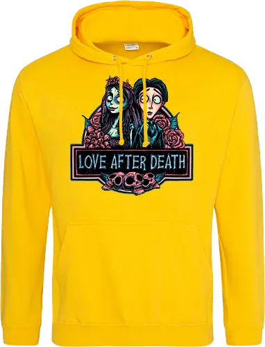 Love after Death - Love, Horror, Halloween, Lovers, death, animation, family, fantasy, movie - Standard Hoodie