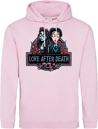 Love after Death - Love, Horror, Halloween, Lovers, death, animation, family, fantasy, movie - Standard Hoodie