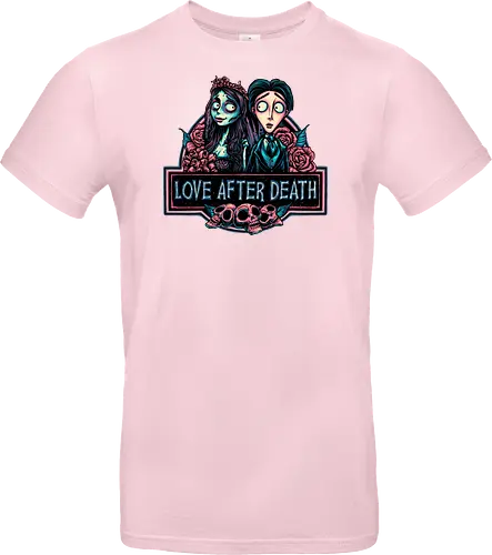 Love after Death - Love, Horror, Halloween, Lovers, death, animation, family, fantasy, movie - Standard T-Shirt