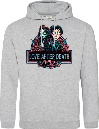 Love after Death - Love, Horror, Halloween, Lovers, death, animation, family, fantasy, movie - Standard Hoodie