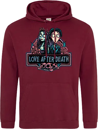Love after Death - Love, Horror, Halloween, Lovers, death, animation, family, fantasy, movie - Standard Hoodie